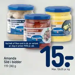 REMA 1000 Amanda Sild i bidder tilbud