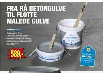 Harald Nyborg Gulvmaling 5 kg tilbud