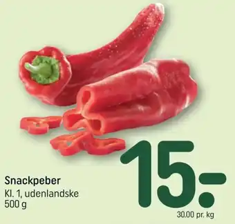 REMA 1000 Snackpeber tilbud
