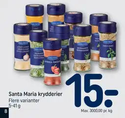 REMA 1000 Santa Maria krydderier tilbud
