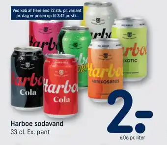 REMA 1000 Harboe sodavand tilbud