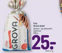 REMA 1000 Fria Grova brød tilbud