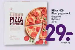 REMA 1000 REMA 1000 Pizza pepperoni tilbud
