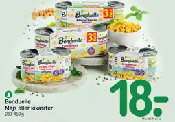 REMA 1000 Bonduelle Majs eller kikærter tilbud