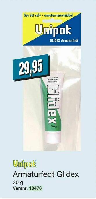 Armaturfedt Glidex