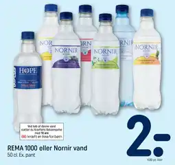REMA 1000 REMA 1000 eller Nornir vand tilbud