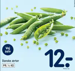 REMA 1000 Danske ærter tilbud