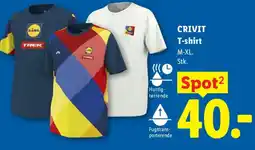 Lidl CRIVIT T-shirt tilbud