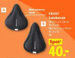 Lidl CRIVIT Sadelbetræk tilbud