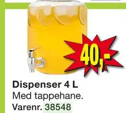 Harald Nyborg Dispenser 4 L tilbud