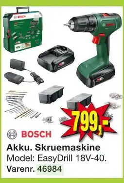 Harald Nyborg Akku. Skruemaskine tilbud