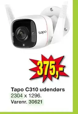 Harald Nyborg Overvågningskamera Tapo C310 udendørs tilbud
