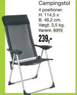 Harald Nyborg Campingstol tilbud
