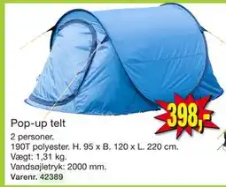 Harald Nyborg Pop-up telt tilbud