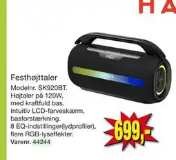 Harald Nyborg Festhøjttaler tilbud