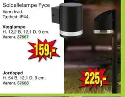 Harald Nyborg Solcellelampe Fyce tilbud