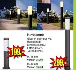 Harald Nyborg Havelampe tilbud