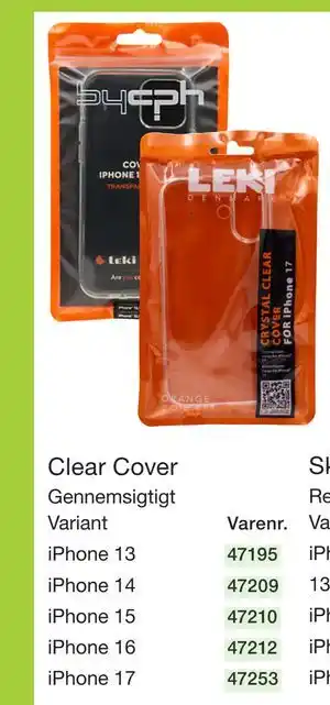 Harald Nyborg Clear Cover tilbud