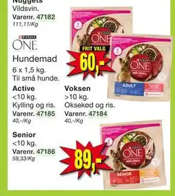 Harald Nyborg Purina ONE Hundemad tilbud