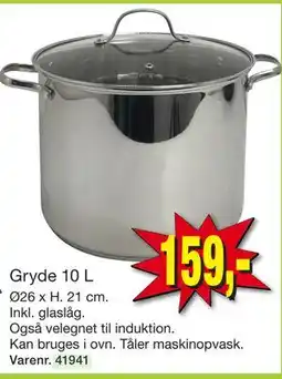 Harald Nyborg Gryde 10 L tilbud
