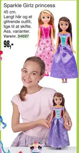 Harald Nyborg Sparkle Girlz princess tilbud