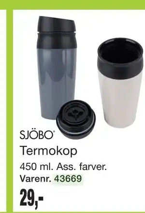 Harald Nyborg SJÖBO Termokop tilbud