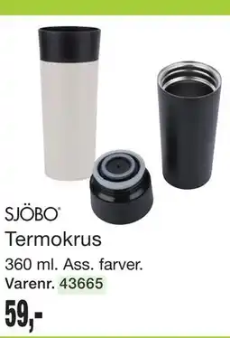 Harald Nyborg SJÖBO Termokrus tilbud