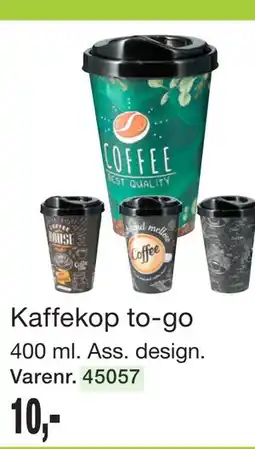 Harald Nyborg Kaffekop to-go tilbud