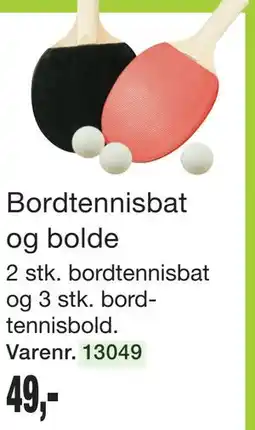 Harald Nyborg Bordtennisbat og bolde tilbud