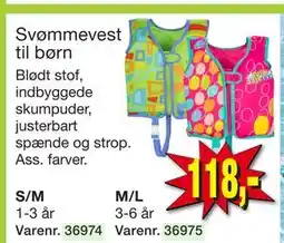Harald Nyborg Svømmevest til børn tilbud