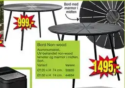 Harald Nyborg Bord Non-wood tilbud