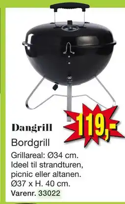 Harald Nyborg Dangrill Bordgrill tilbud