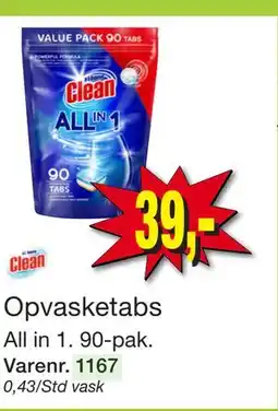 Harald Nyborg Opvasketabs tilbud