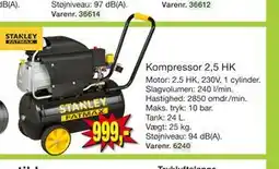 Harald Nyborg Kompressor 2,5 HK tilbud