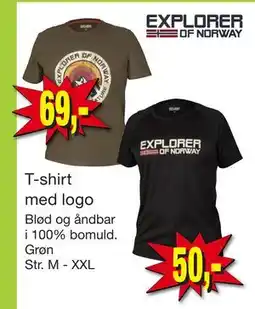 Harald Nyborg T-shirt med logo tilbud