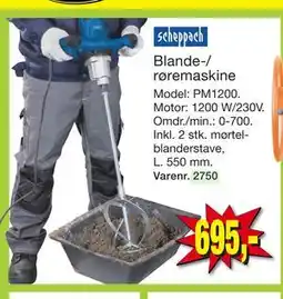 Harald Nyborg Blande-/ røremaskine tilbud