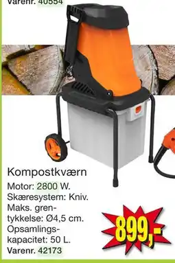 Harald Nyborg Kompostkværn tilbud