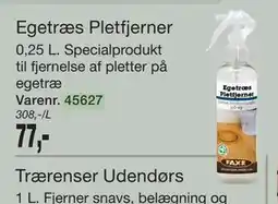 Harald Nyborg Egetræs Pletfjerner tilbud