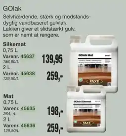 Harald Nyborg GOlak Silkemat tilbud