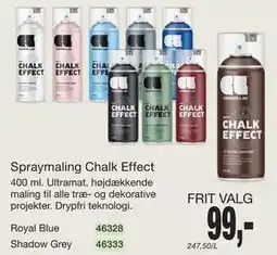 Harald Nyborg Spraymaling Chalk Effect tilbud