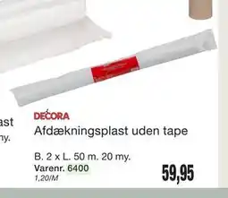 Harald Nyborg Afdækningsplast uden tape tilbud