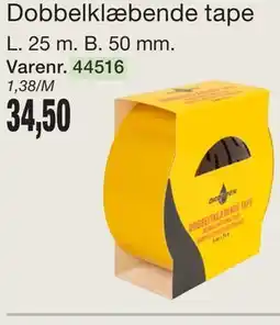 Harald Nyborg Dobbelklæbende tape tilbud