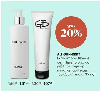 Matas Alt gun-britt tilbud