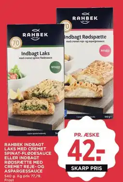 MENY Rahbek indbagt (laks eller rødspætte) tilbud