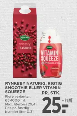 MENY Rynkeby / Vitamin Squeeze tilbud
