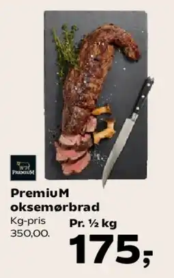 SuperBrugsen Premium oksemørbrad tilbud
