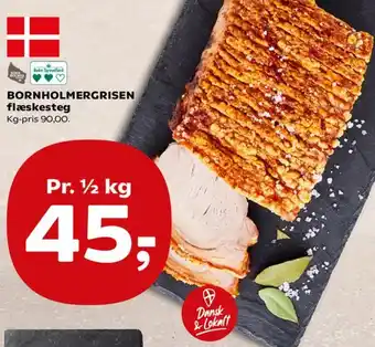 SuperBrugsen Bornholmergrisen flæskesteg tilbud