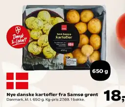 SuperBrugsen Nye danske kartofler fra Samsø grønt tilbud