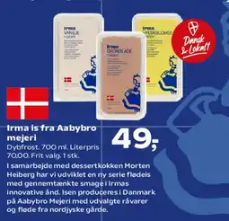 SuperBrugsen Irma is fra Aabybro mejeri tilbud