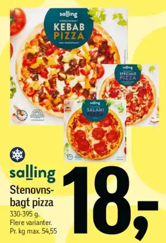 Føtex Stenovnsbagt pizza tilbud